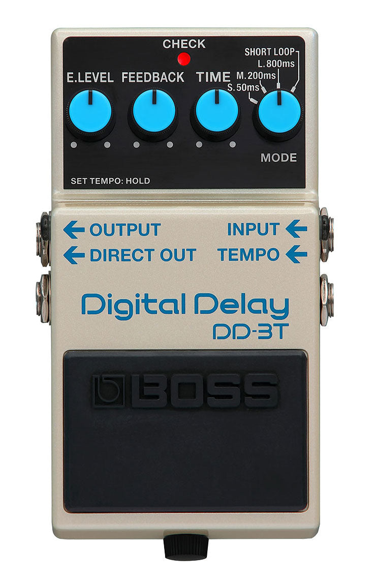 BOSS DD-3T Digital Delay Pedal w/ Tap Tempo