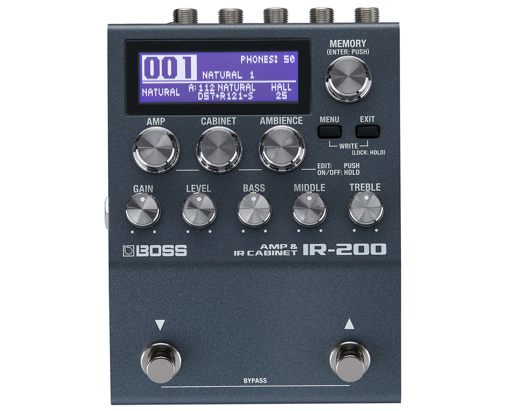 BOSS IR-200 Amp and Impulse Response Cabinet