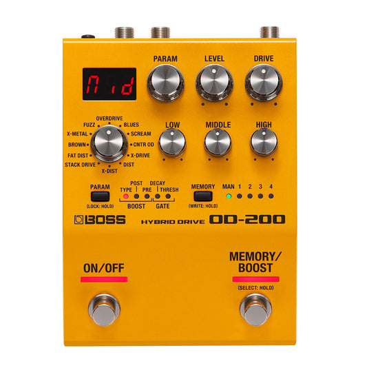 BOSS OD-200 Hybrid Pedal
