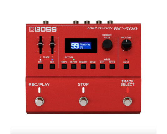 BOSS RC-500 Loop Station 2-Track Looper Pedal