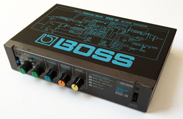 ギター BOSS RSD-10 DIGITAL SAMPLER DELAY BOSS RSD-10 Sampler/Delay – Found Sound