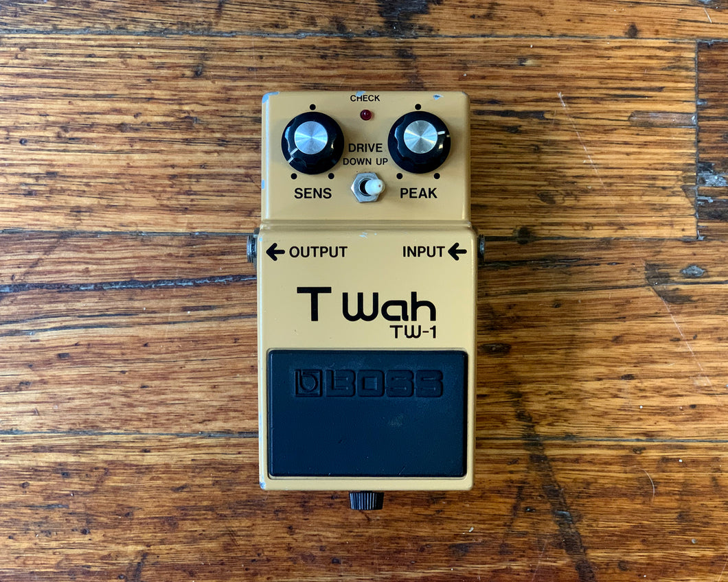 '83 BOSS TW-1 T Wah - Black Label MIJ