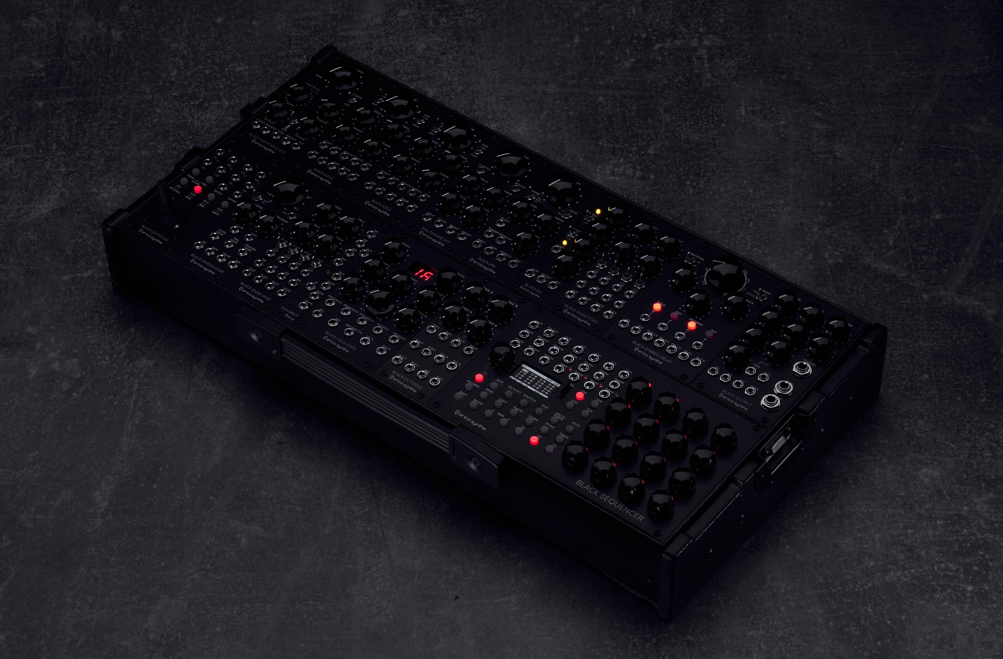 Erica Synths Black System III Eurorack Modular Synthesizer – Found