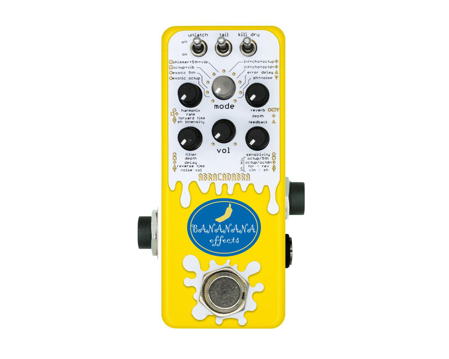 Bananana Effects Abracadabra Shimmer Reverb Pedal