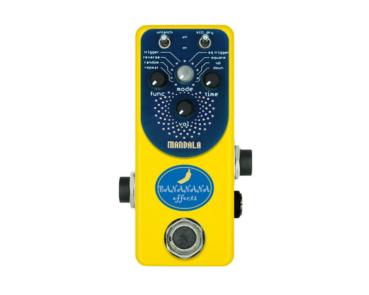 Bananana Effects Mandala Glitch Pedal