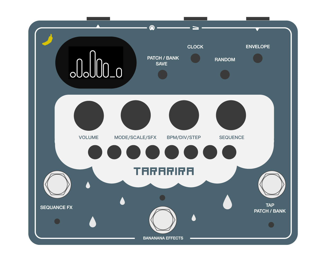 Bananana Effects Tararira Arpeggiator Pedal