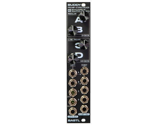 Bastl Instruments Buddy Preamp Stereo Mixer Module