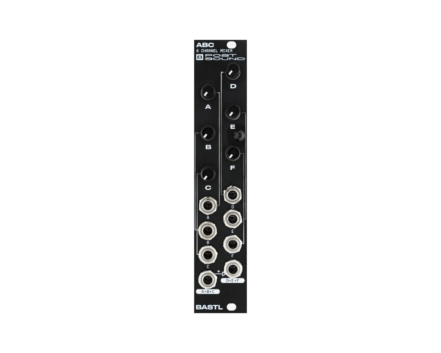 Bastl ABC 6 Channel Mixer