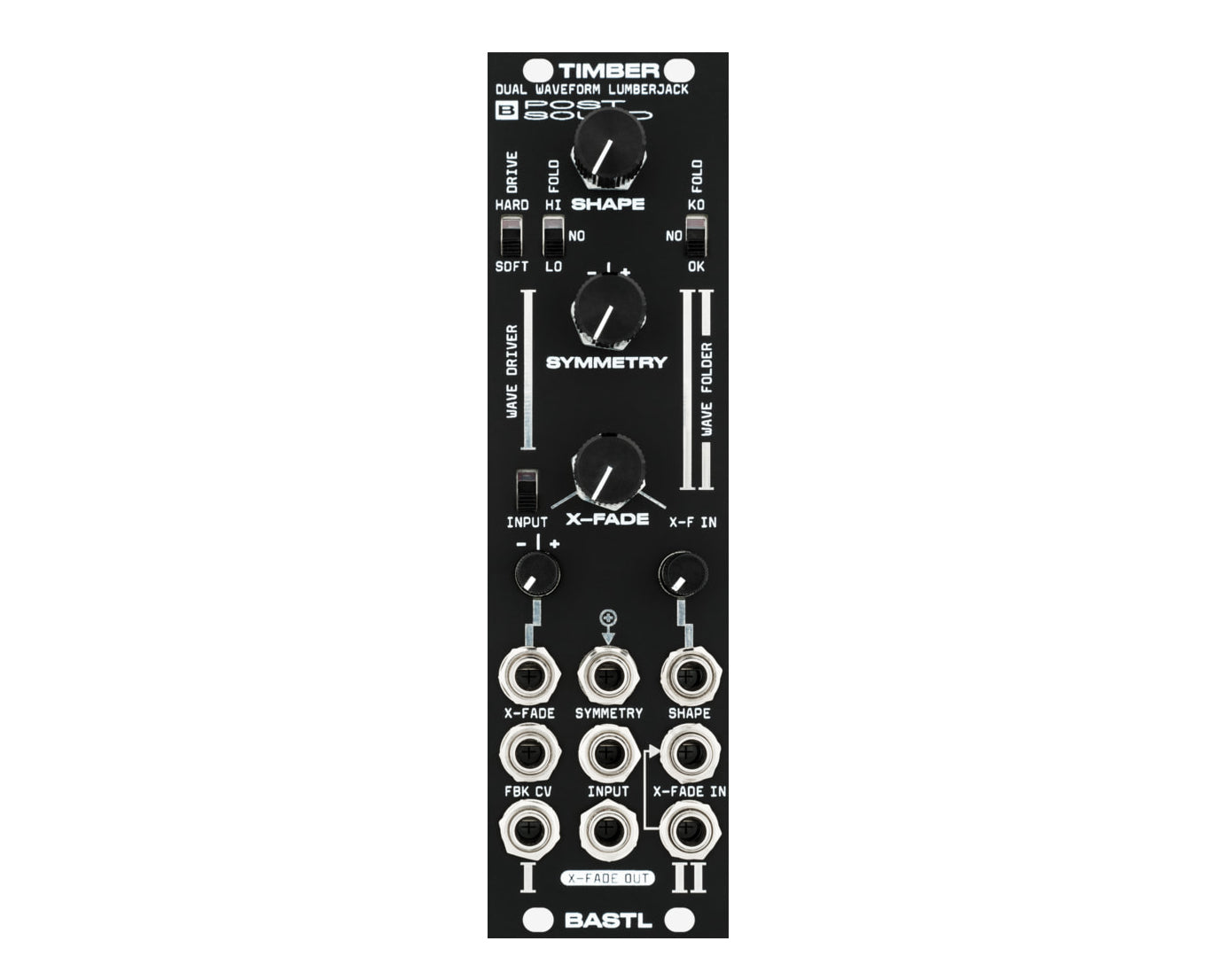 Bastl Instruments Timber Dual Waveform Lumberjack