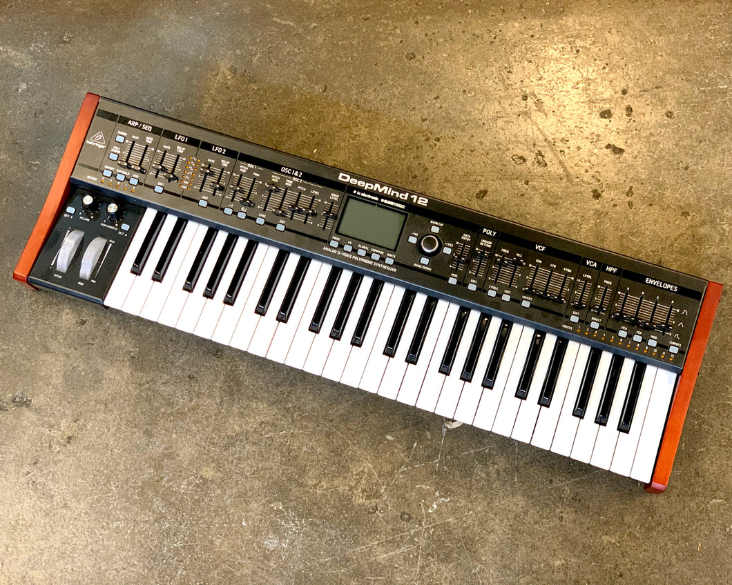 Behringer DEEPMIND 12 Polyphonic Synthesizer – Found Sound