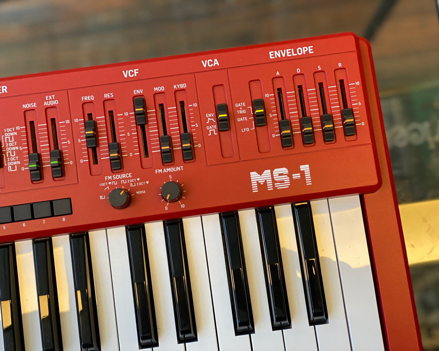 Behringer MS-1 (MS-101) Red Analog Synthesizer V1 – Found Sound