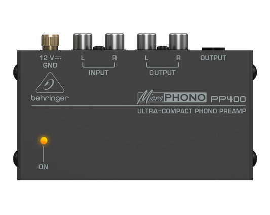 Behringer Microphono PP400 Phono Preamp