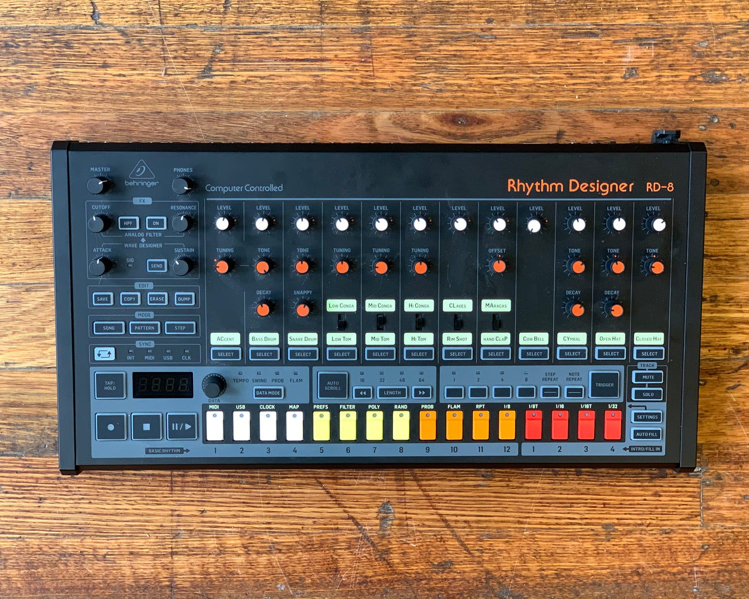Behringer rd 8 midi sale