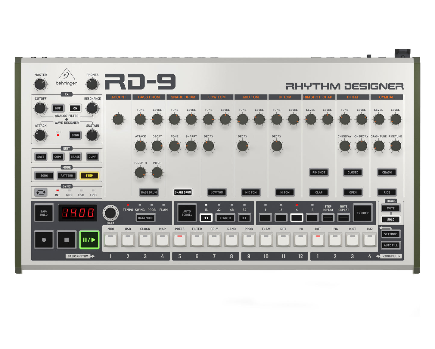 Behringer RD-9 Analog Drum Machine