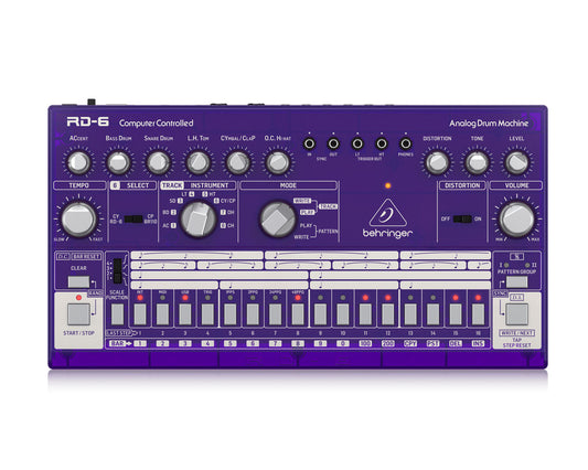 Behringer RD6 GP Analog Drum Machine