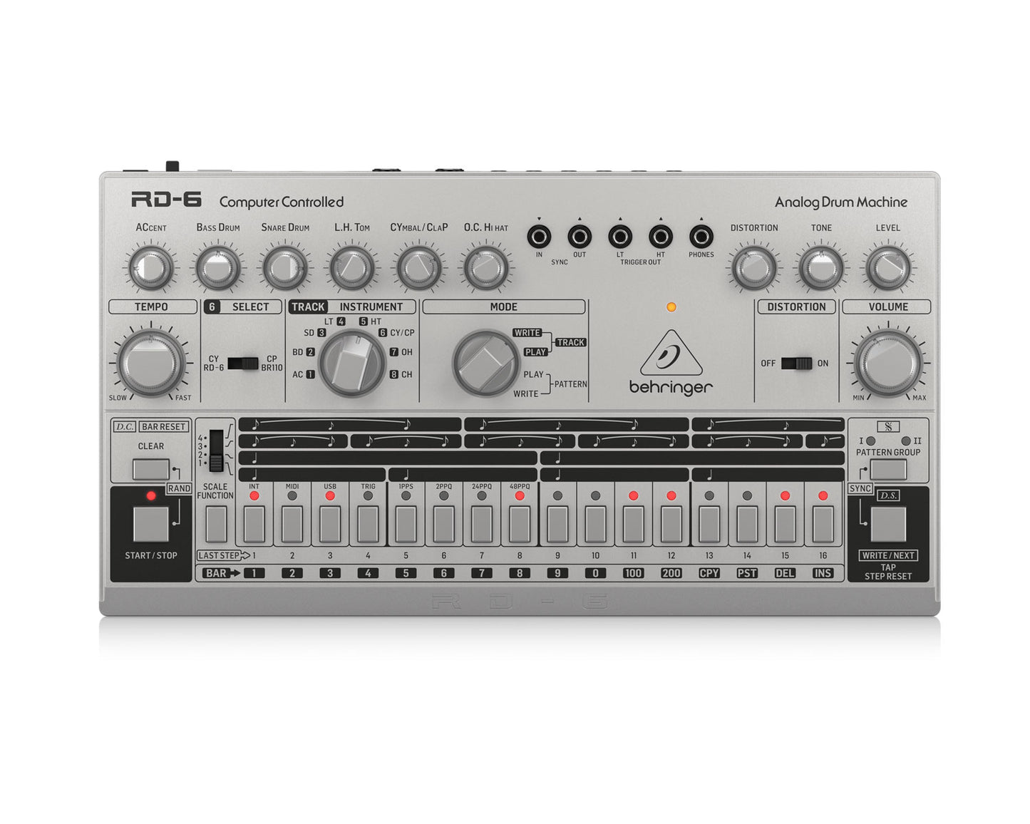 Behringer RD6 SR Analog Drum Machine