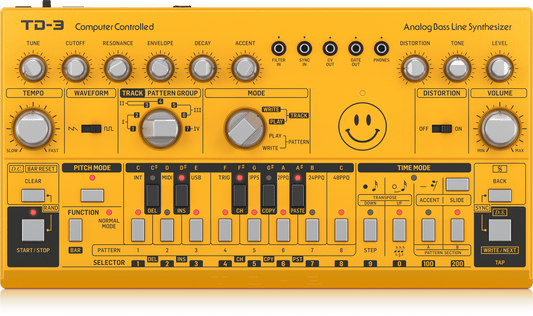 Behringer TD-3 AM Analog Bass Line Acid Machine Synth 🙂