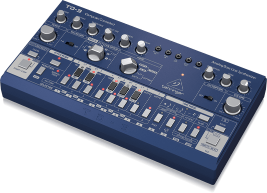 Behringer TD-3 Blue Analog Bass Line Synth