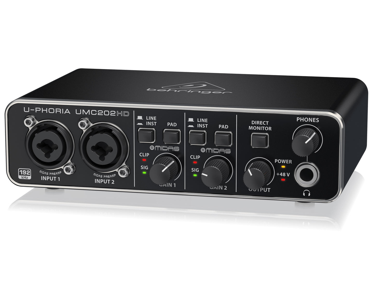 Behringer U-Phoria UMC202HD Interface