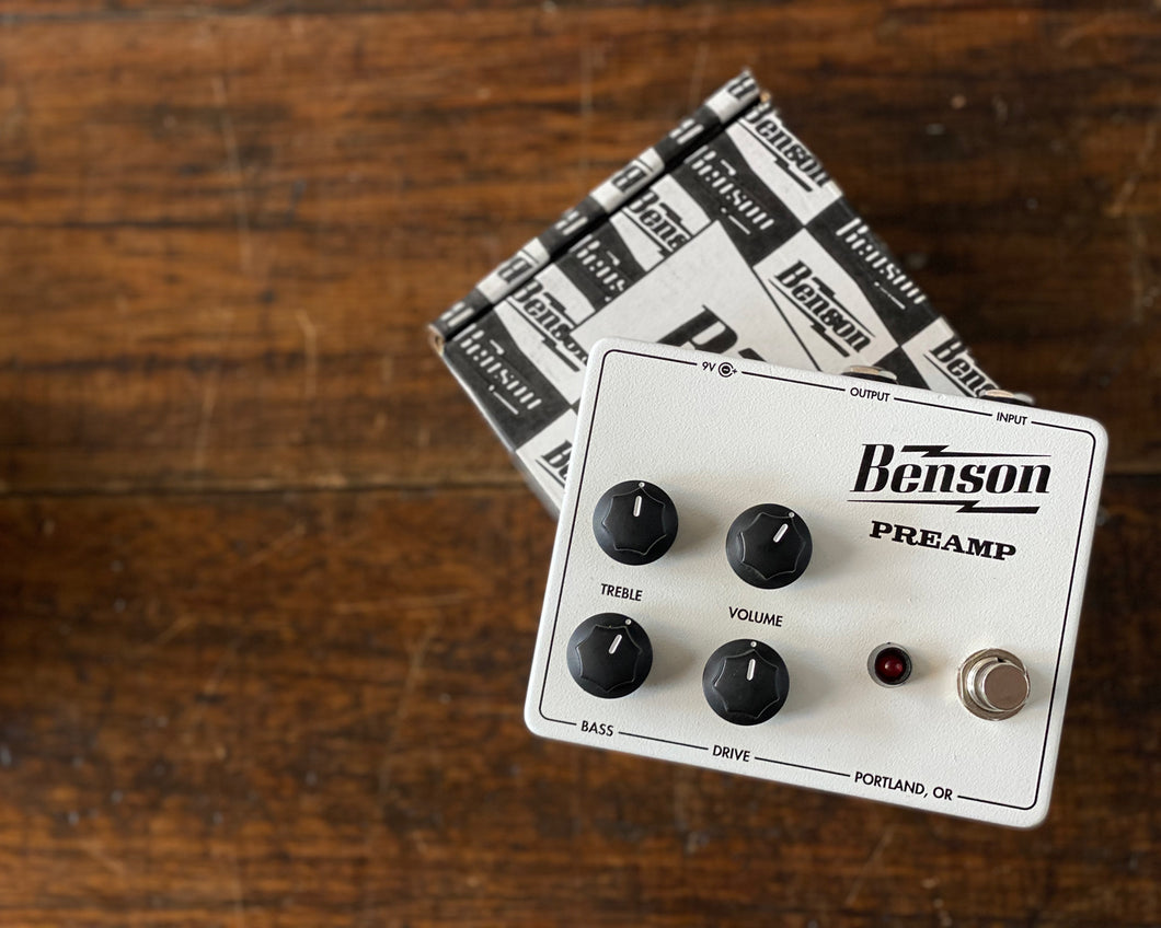 Benson Preamp – Found Sound