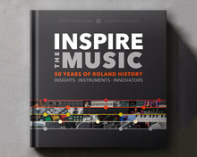 Load image into Gallery viewer, Bjooks INSPIRE THE MUSIC - 50 years of Roland history

