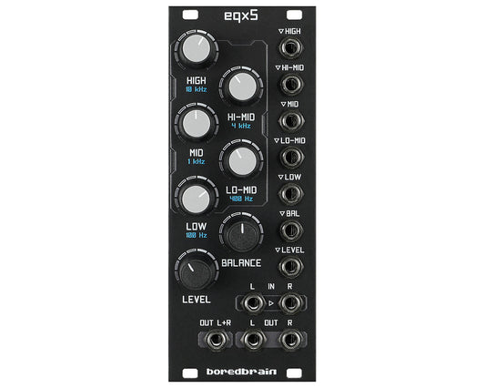 BoredBrain Eqx5 Five-Band Eurorack Equalizer