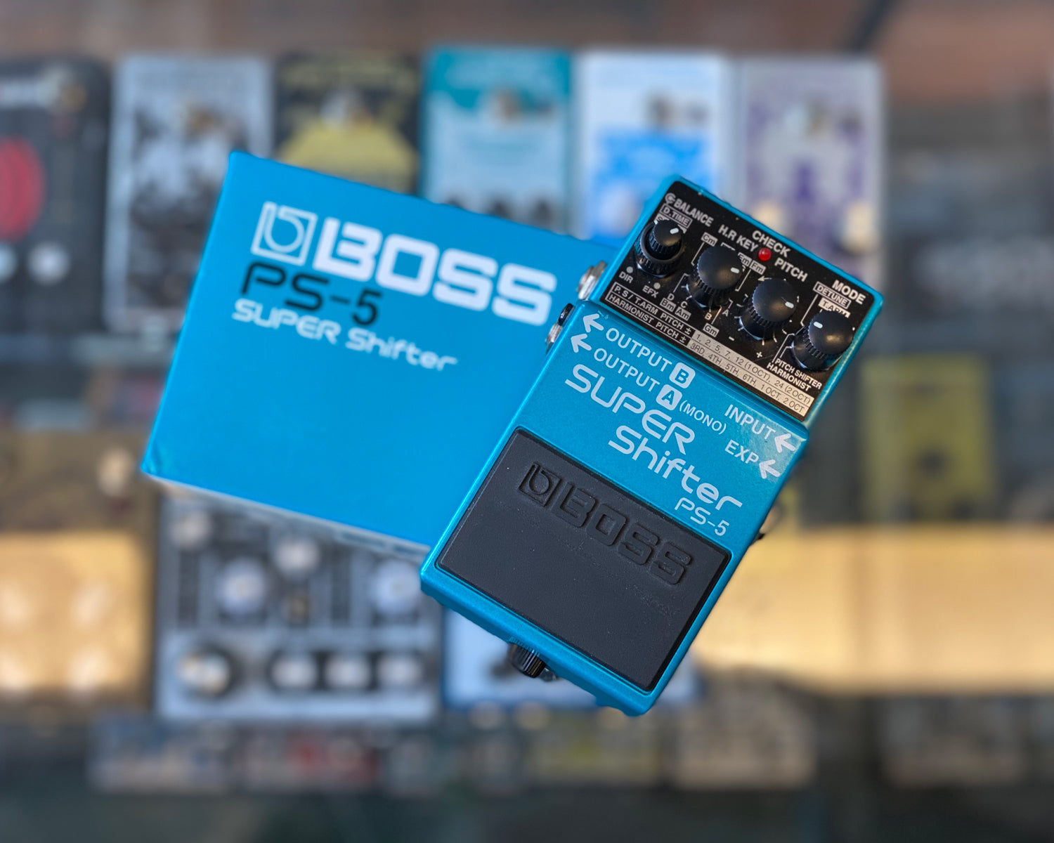 Boss PS-5 Super Shifter - Dark Grey Label – Found Sound