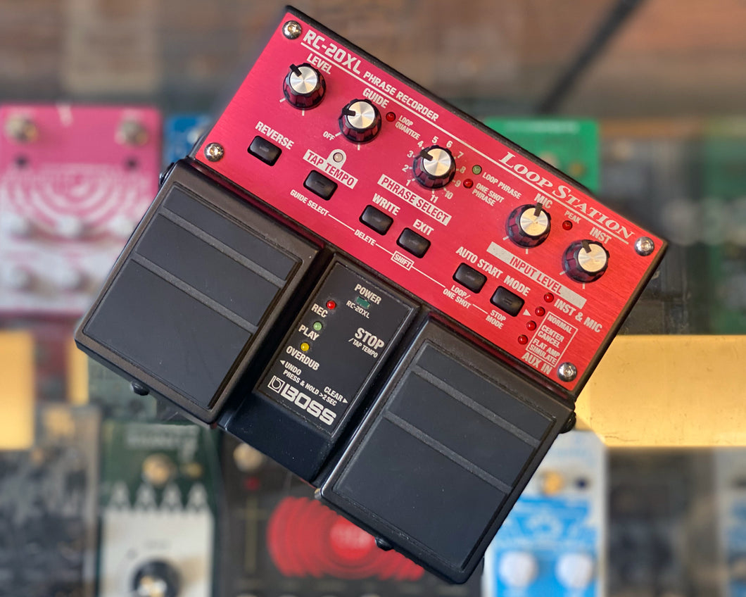 Boss loop station RC-20XL RC-20XL Loop Station [BOSS Sound Check]