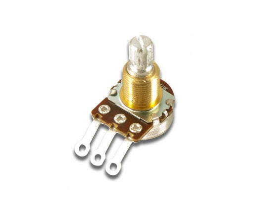 Bourns 250K PDB181 Audio Taper Split Shaft Mini Potentiometer