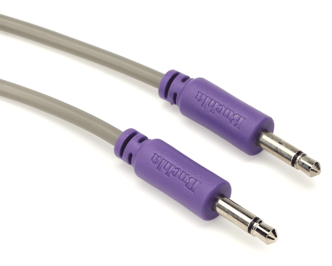 Buchla TiniCable - 60 inch length (Violet Barrels)