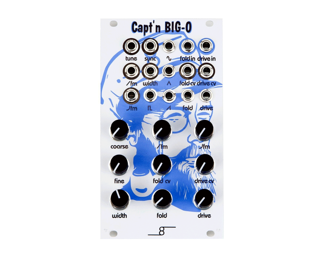 CRE8 AUDIO Capt’n Big-O Analog VCO with Waveshaping