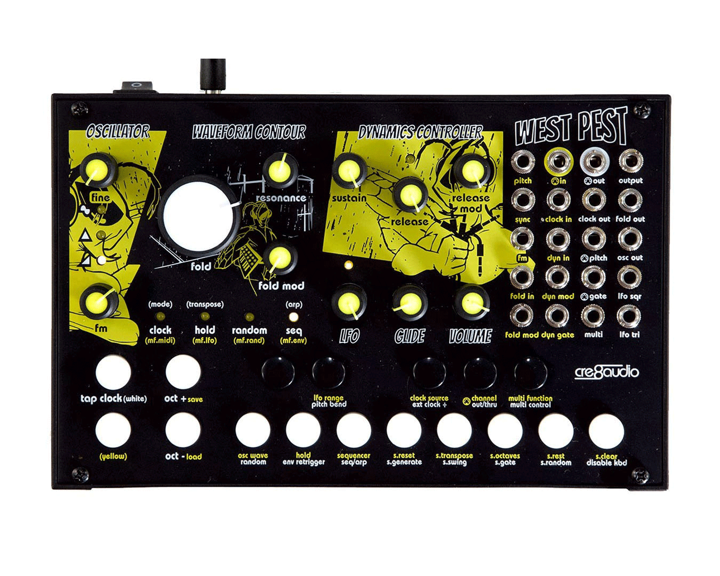 Cre8audio West Pest Coast Semi-Modular Synthesizer