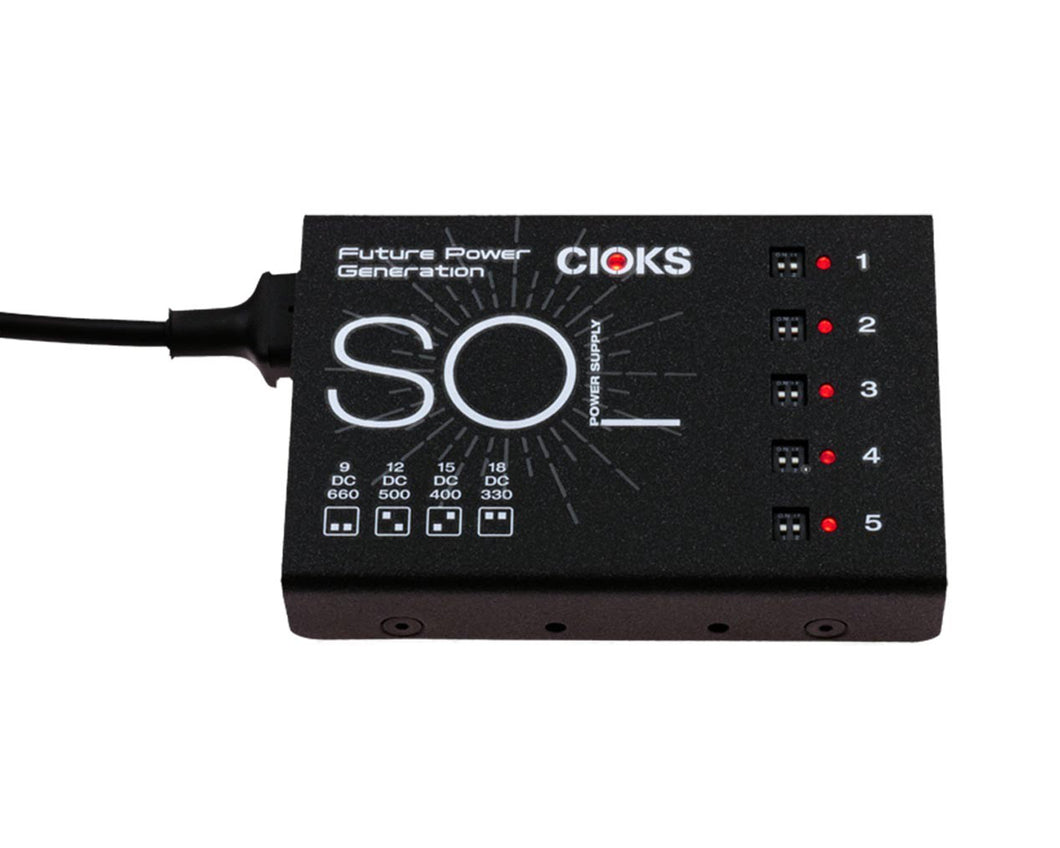 Cioks SOL Switch-Mode Pedal Power Supply