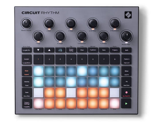 Novation Circuit - Rhythm Groovebox Sampler