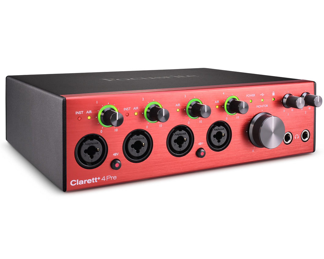 Focusrite Clarett+ 4Pre