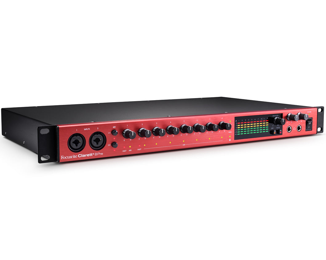 Focusrite Clarett+ 8Pre