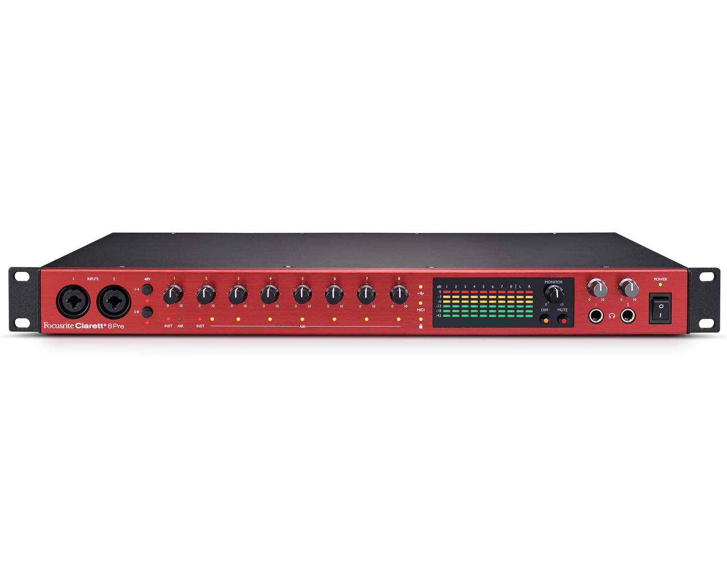 Focusrite Clarett+ 8Pre