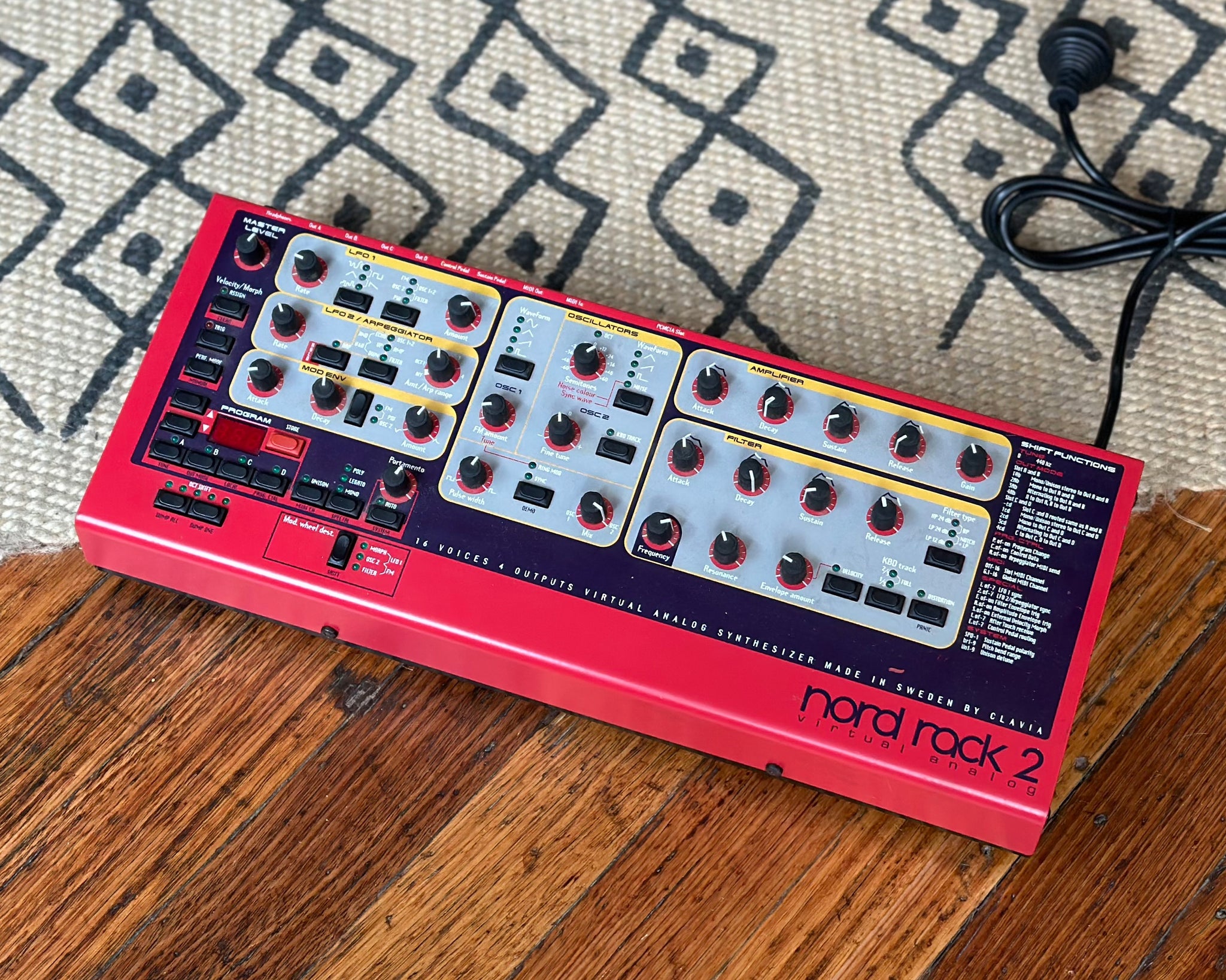 Clavia Nord Rack 2 – Found Sound