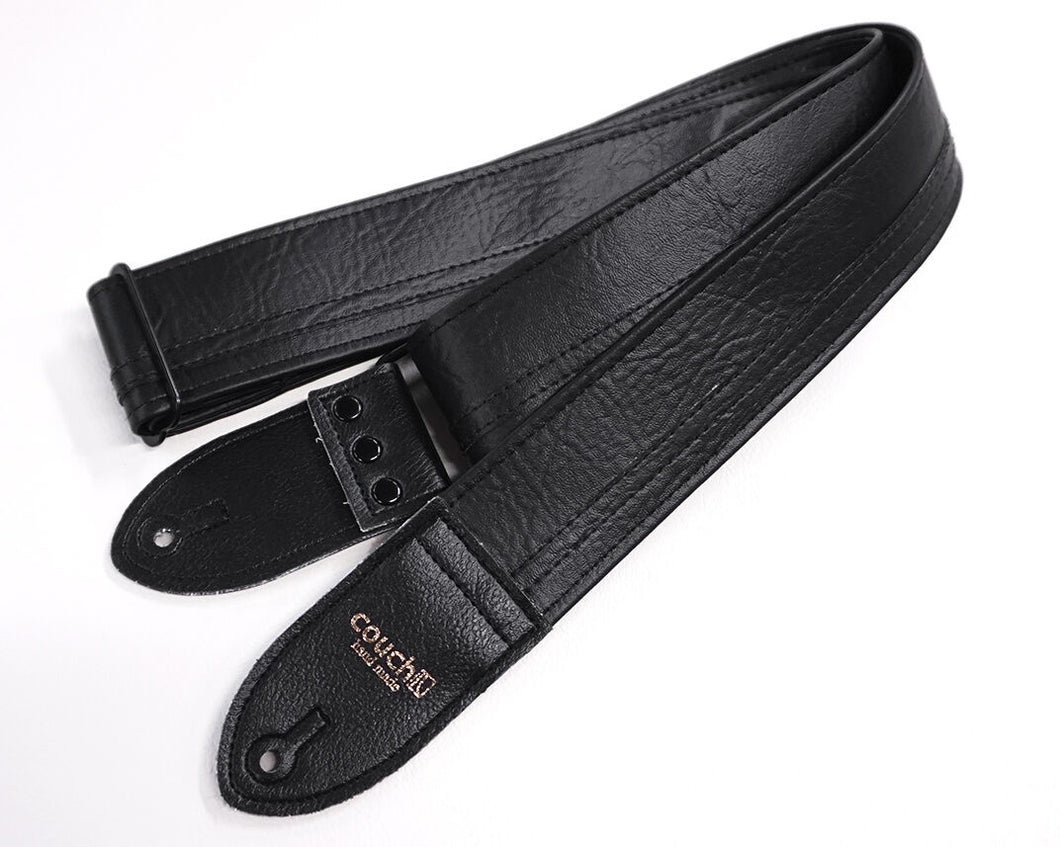 Couch Straps All Black Racer X Guitar Strap