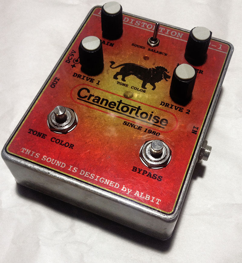 ALBIT Cranetortoise DD-1 Dual Distortion - 楽器堂オンライン