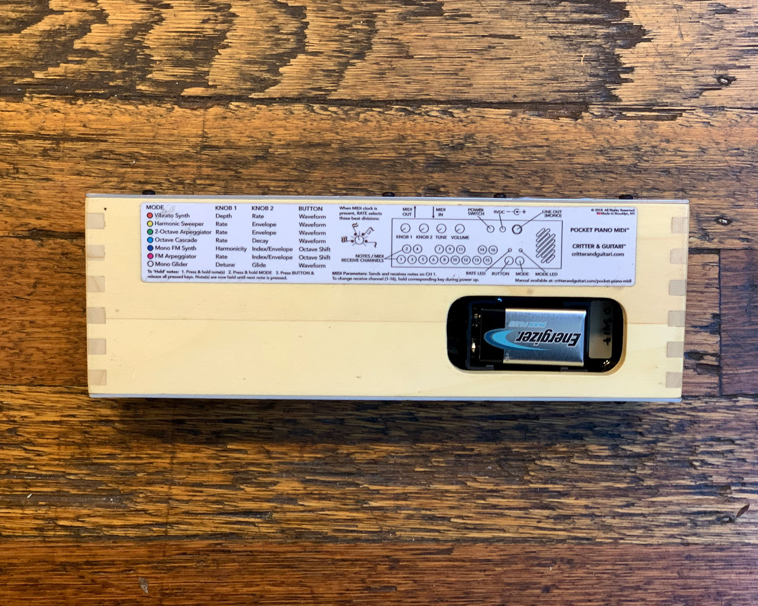Critter Guitari Pocket Piano MIDI Found Sound