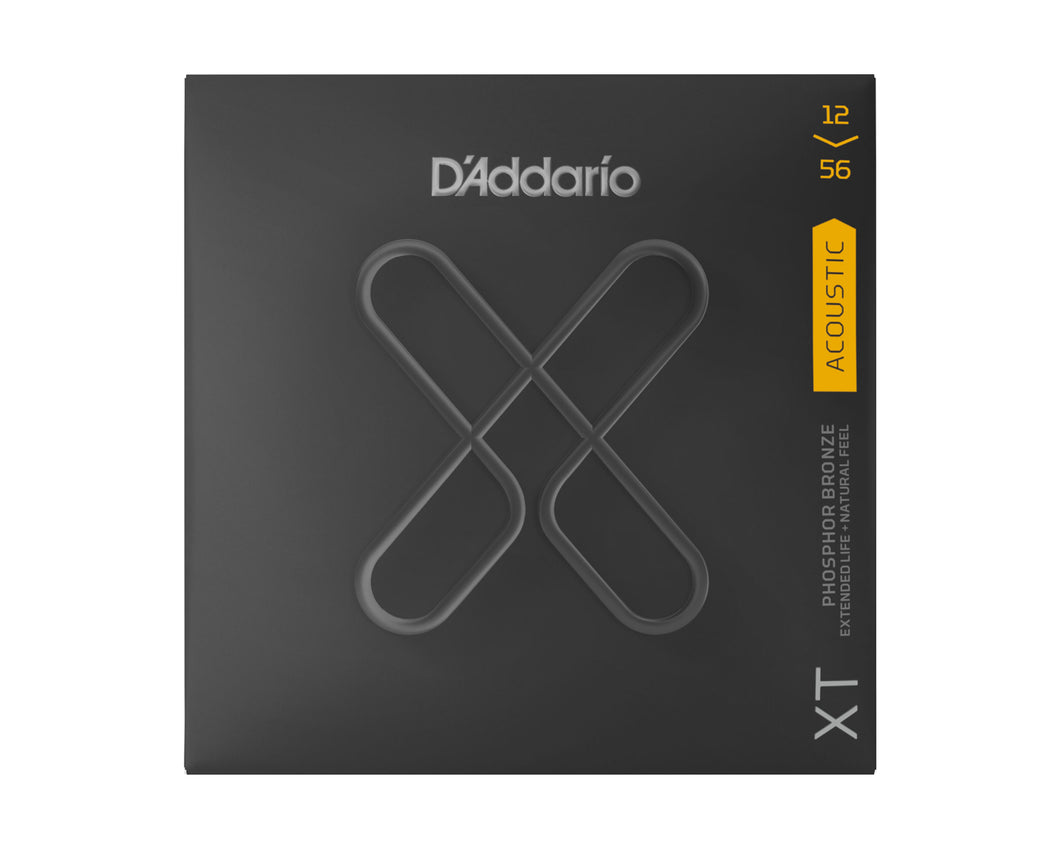 D'Addario D'Addario XT Acoustic Phosphor Bronze, Light Top/Medium Bottom, 12-56