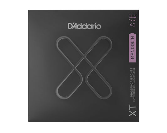 D'Addario XT Mandolin Phosphor Bronze, Custom Medium, 11.5-40