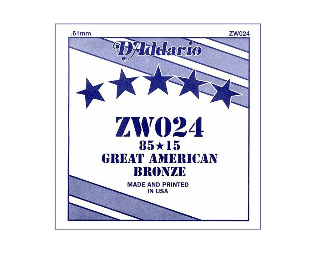 D'Addario D'Addario 85/15 Bronze wound 024