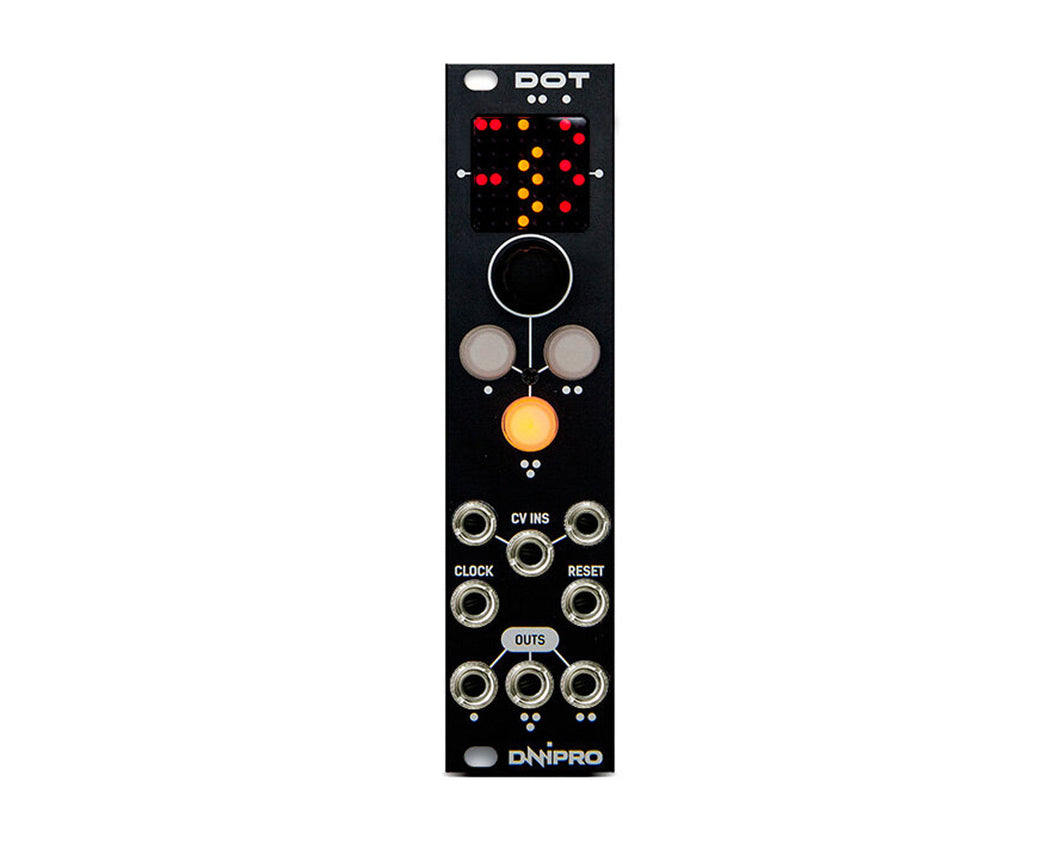 DNIPro DOT - Black 3 Channel Euclidean Sequencer