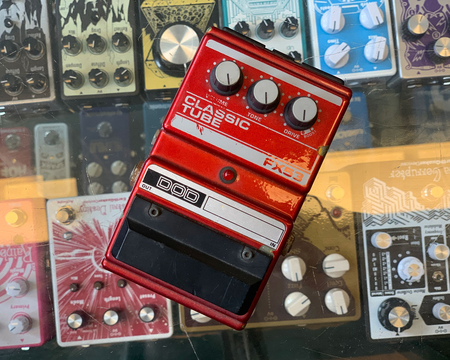 DOD CLASSIC TUBE FX53 オーバードライブ USA製 DOD CLASSIC TUBE FX53 オーバードライブ USA製 DOD FX53
