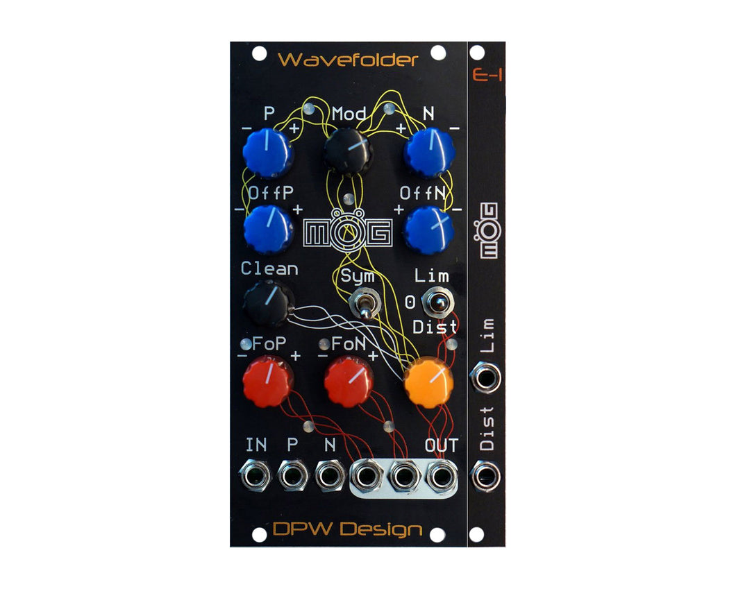 DPW Design MÖG WF-1 Wavefolder + E-1 expander