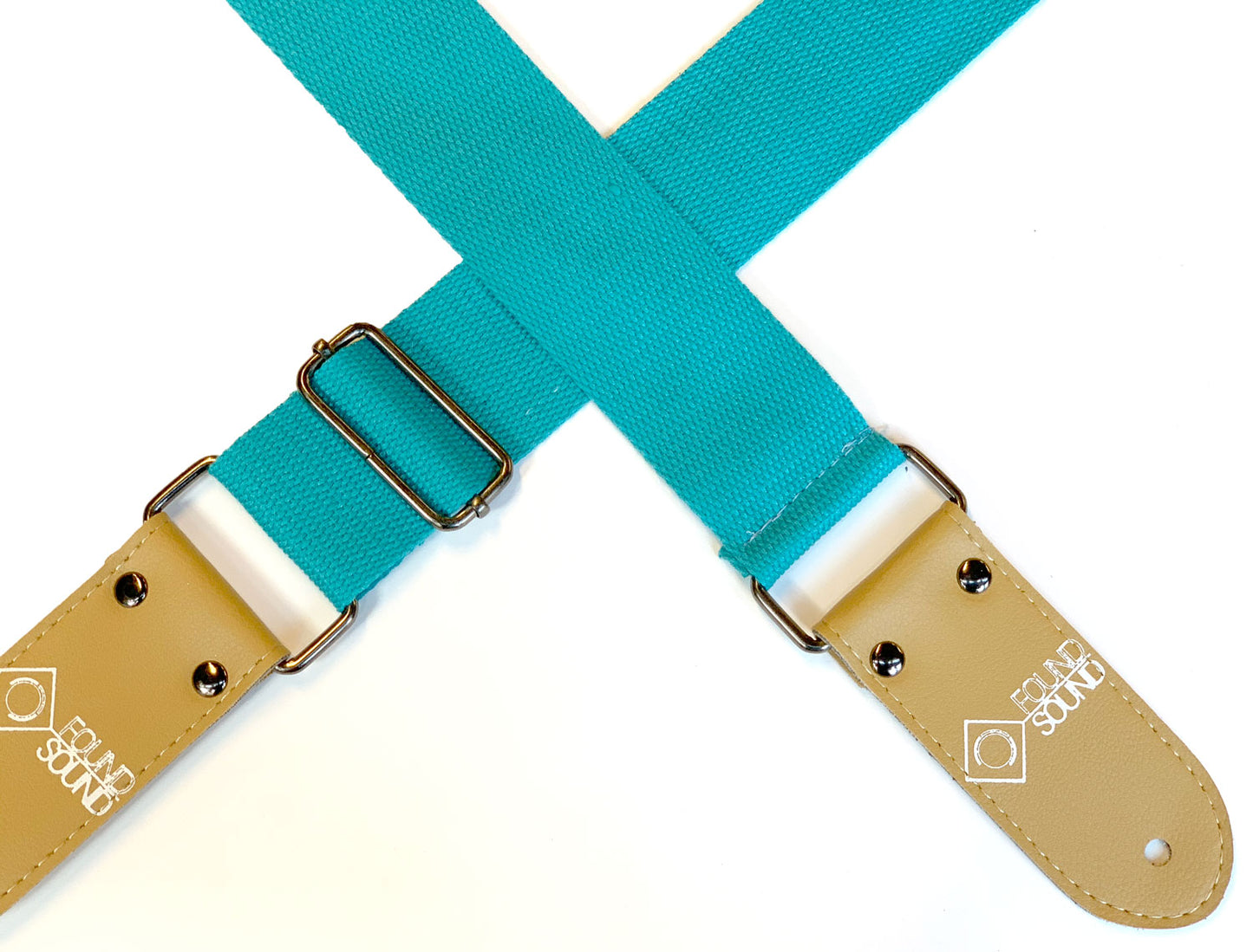 DSL 50 Cotton Light Blue Guitar Strap
