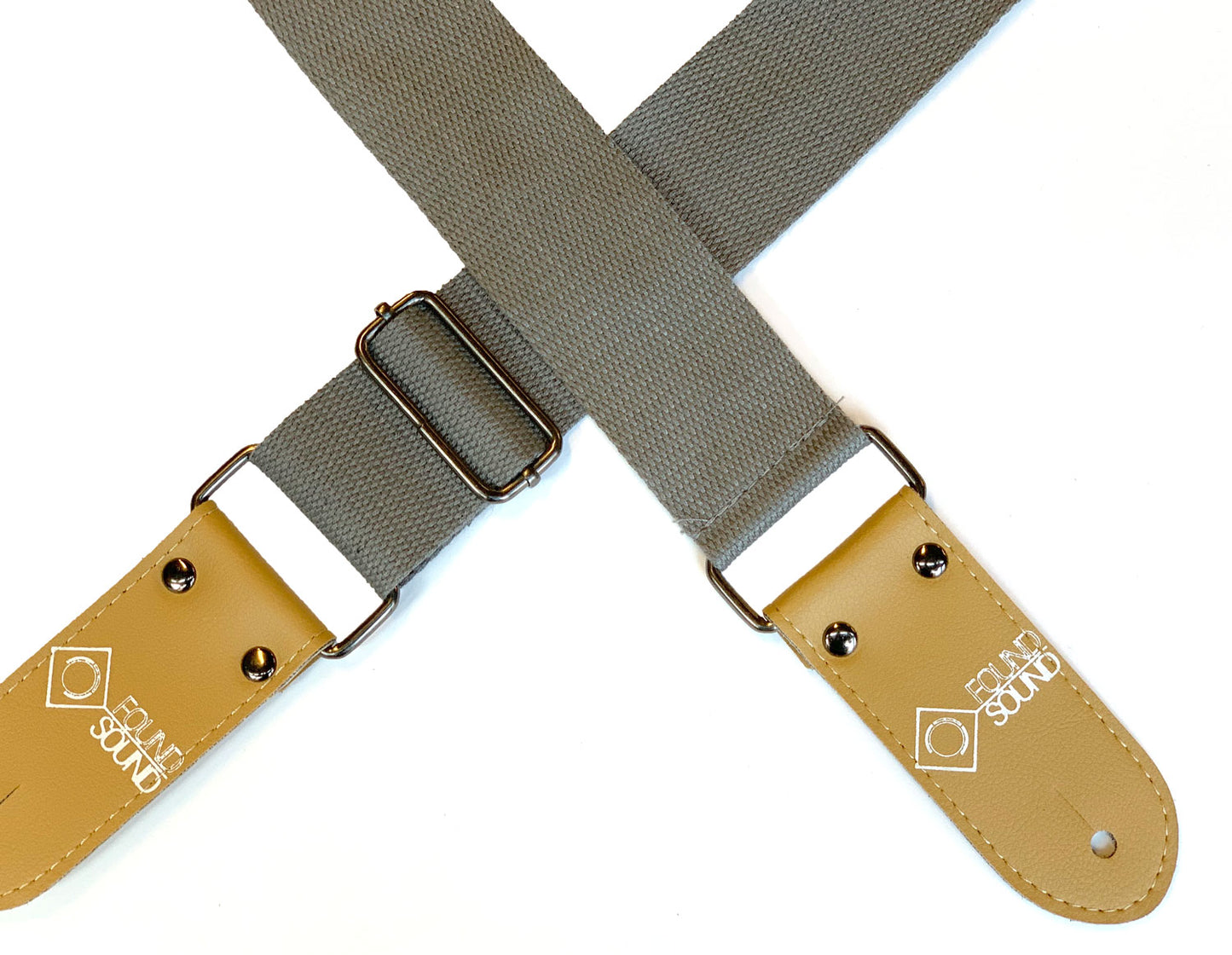 DSL 50 Cotton Grey Guitar Strap