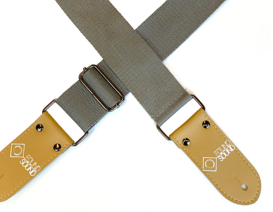 DSL 50 Cotton Grey Guitar Strap